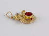 Colgante antiguo en oro amarillo 18k - Mayka Jewels