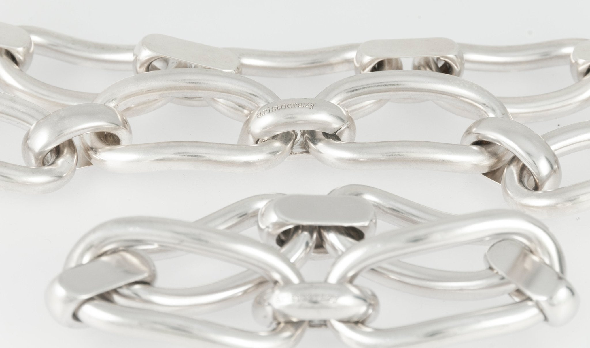 Conjunto cadena y pulsera Aristocrazy plata 925 - Mayka Jewels