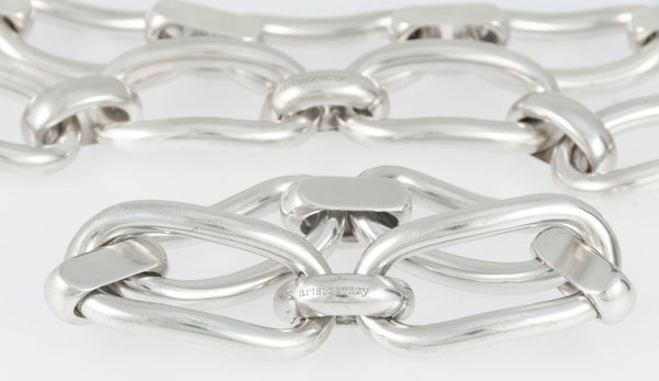 Conjunto cadena y pulsera Aristocrazy plata 925 - Mayka Jewels