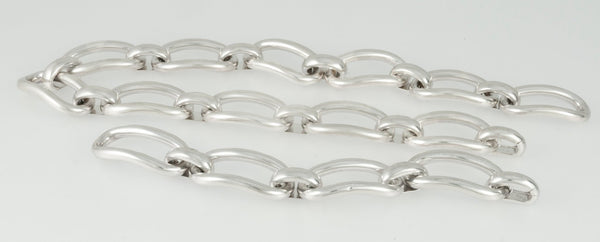 Conjunto cadena y pulsera Aristocrazy plata 925 - Mayka Jewels