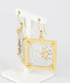 Conjunto pulsera, colgante y pendientes en oro amarillo y blanco 18k - Mayka Jewels