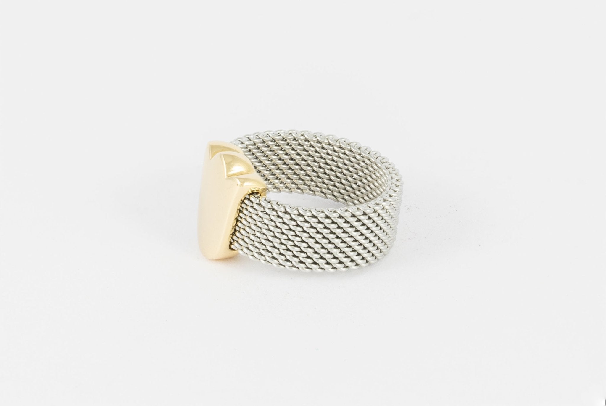 Conjunto Tous en oro amarillo 18k y acero - Mayka Jewels