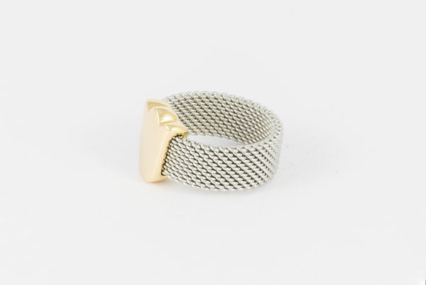 Conjunto Tous en oro amarillo 18k y acero - Mayka Jewels