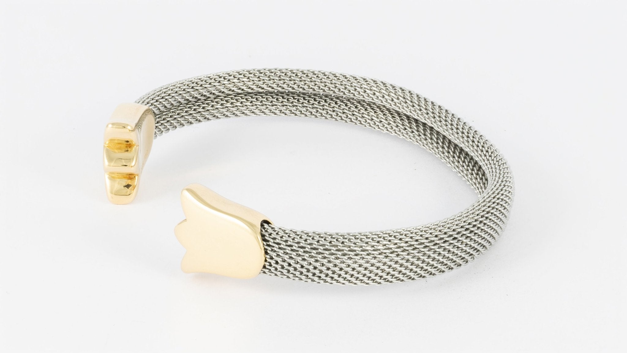 Conjunto Tous en oro amarillo 18k y acero - Mayka Jewels