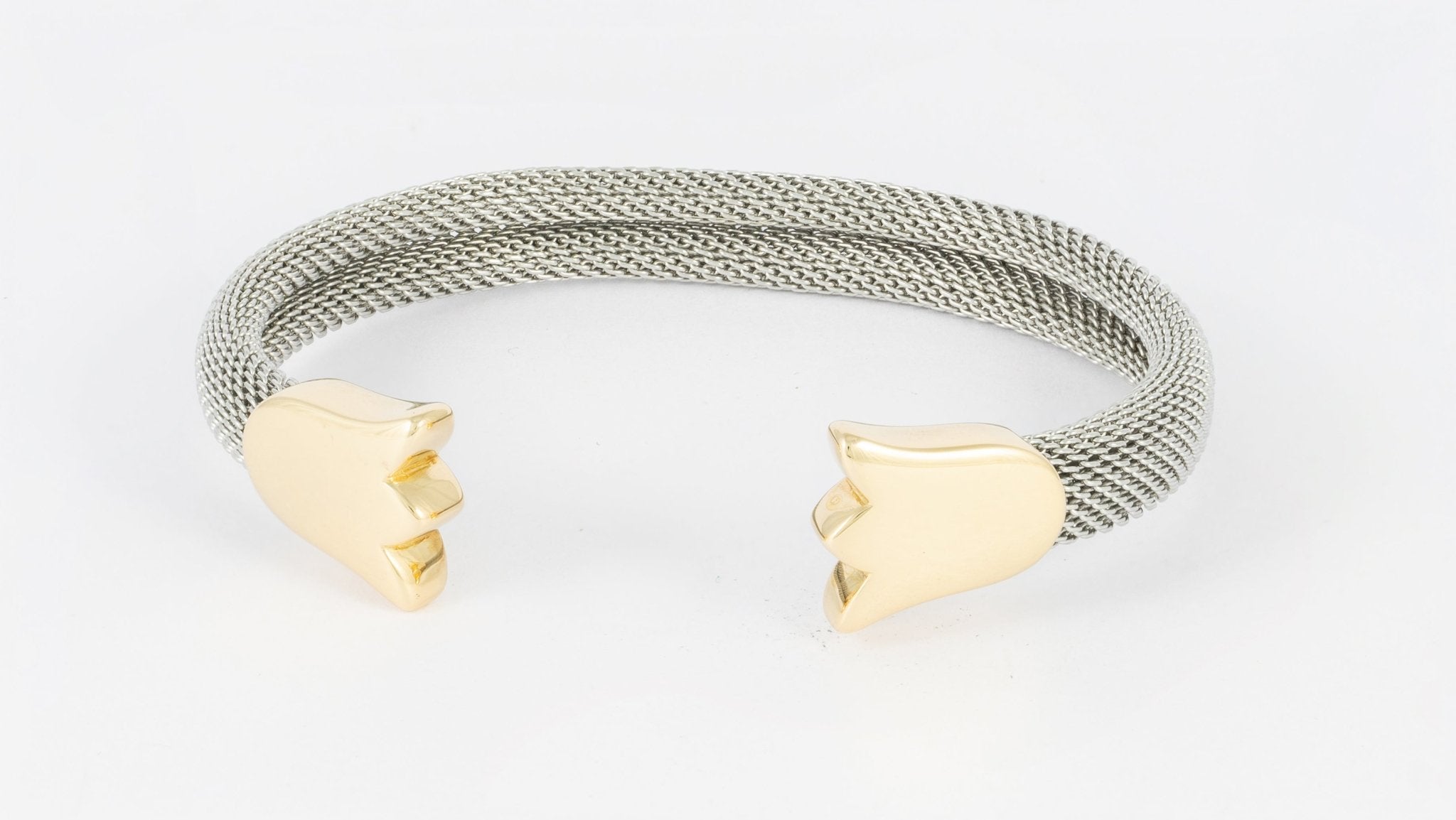 Conjunto Tous en oro amarillo 18k y acero - Mayka Jewels
