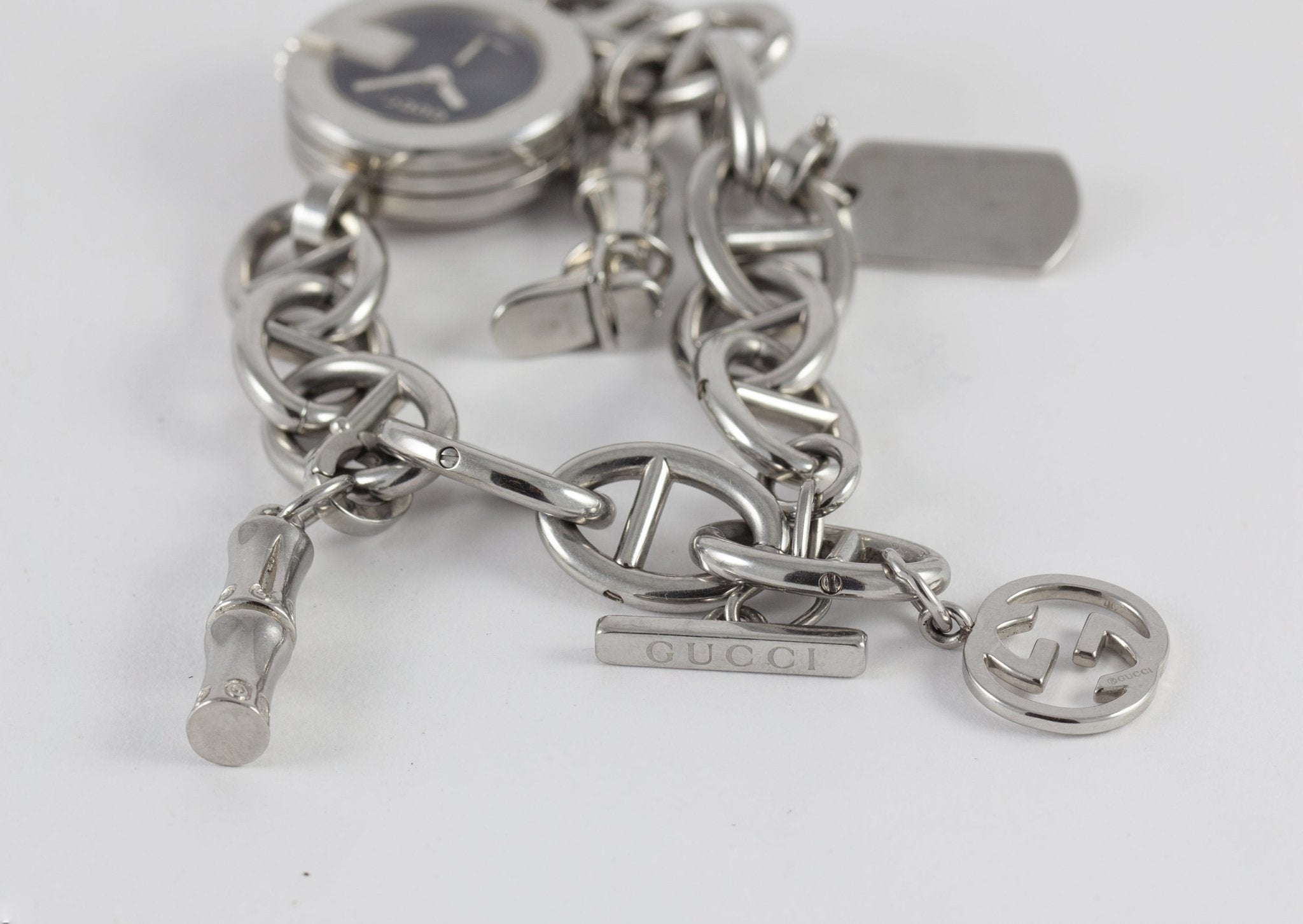 Gucci Ladies G-Charms Steel Ref: 107 - Mayka Jewels