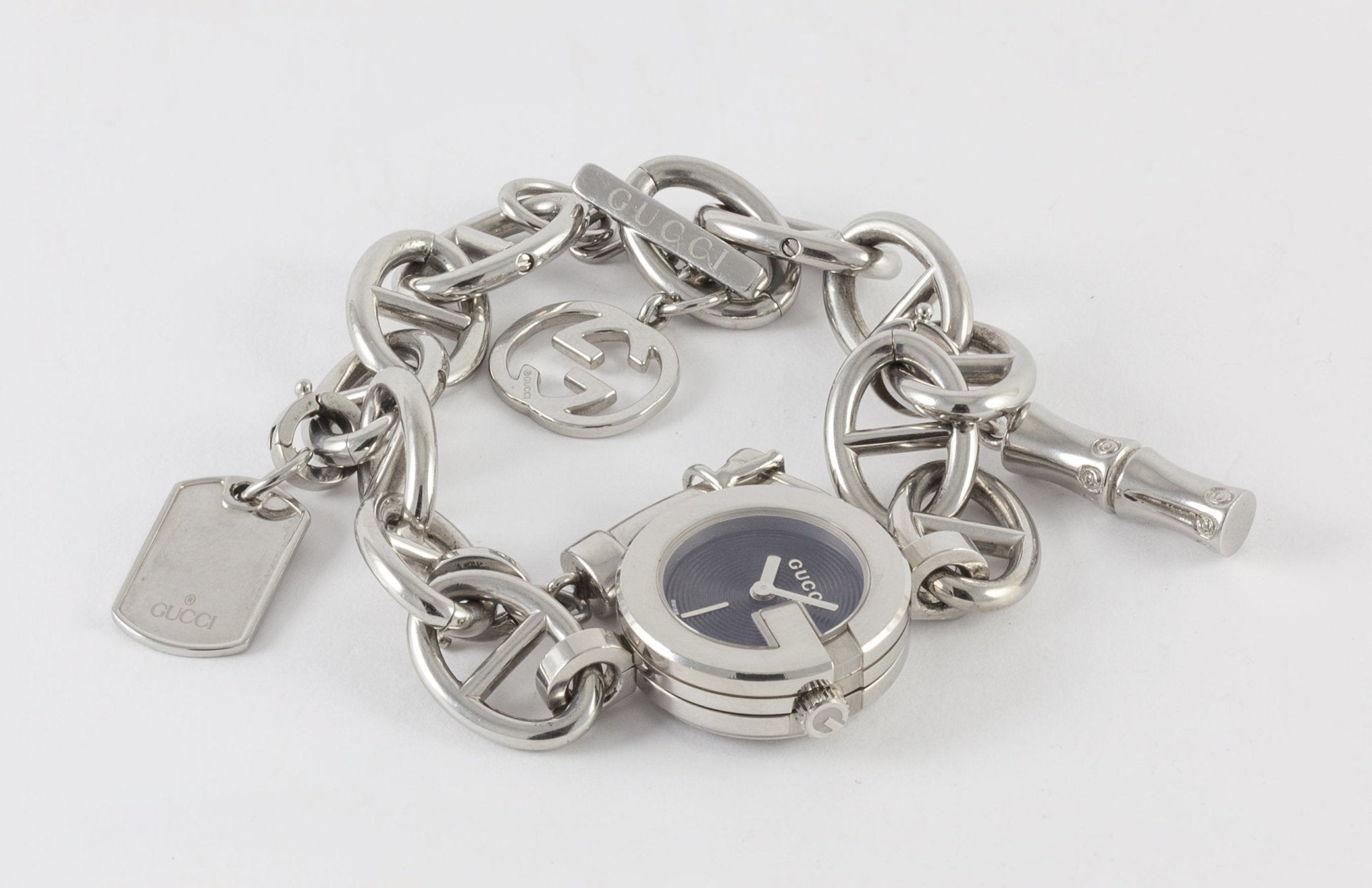 Gucci Ladies G-Charms Steel Ref: 107 - Mayka Jewels