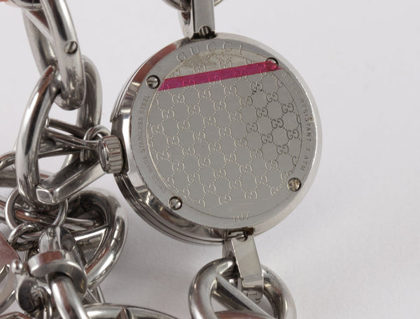 Gucci Ladies G-Charms Steel Ref: 107 - Mayka Jewels