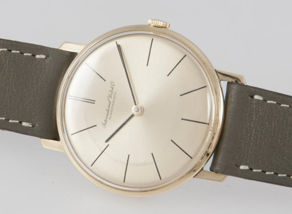 IWC Vintage Yellow Gold 18k Ref: R 2500 - Mayka Jewels