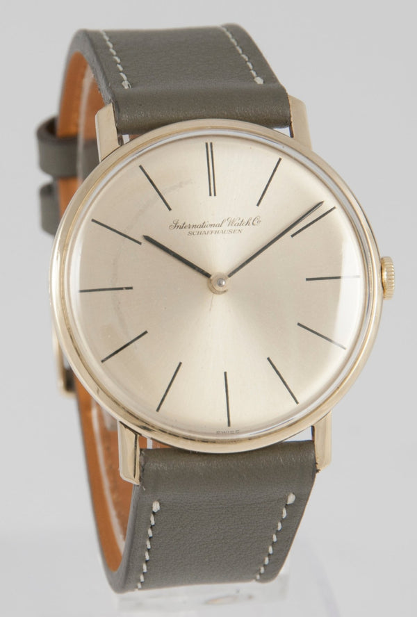 IWC Vintage Yellow Gold 18k Ref: R 2500 - Mayka Jewels