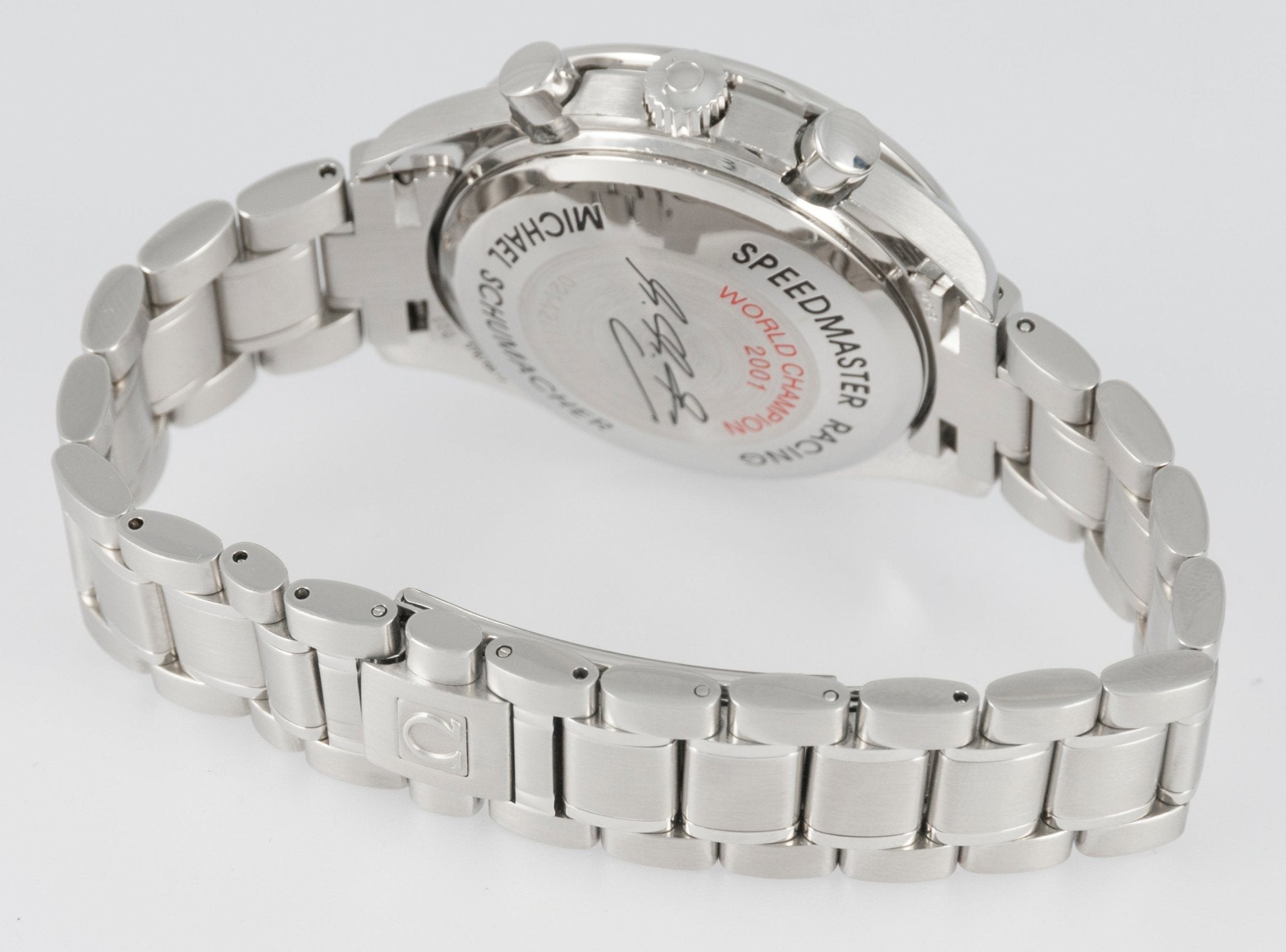 Omega Speedmaster Racing Michael Schumacher 2001 Limited Edition Ref: 3519.50.00 - Mayka Jewels