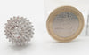 Pendientes años 40 en oro blanco 18k con brillantes 2.30 quilates - Mayka Jewels