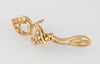 Pendientes en oro 18k con brillantes - Mayka Jewels