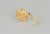 Pendientes en oro 18k con brillantes - Mayka Jewels