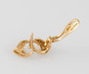 Pendientes en oro 18k con brillantes - Mayka Jewels