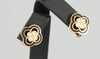 Pendientes en oro 18k con brillantes - Mayka Jewels