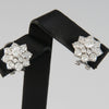 Pendientes en oro blanco 18k con brillantes de alta calidad 3.45ct - Mayka Jewels