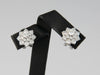 Pendientes en oro blanco 18k con brillantes de alta calidad 3.45ct - Mayka Jewels