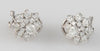 Pendientes en oro blanco 18k con brillantes de alta calidad 3.45ct - Mayka Jewels