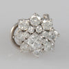 Pendientes en oro blanco 18k con brillantes de alta calidad 3.45ct - Mayka Jewels