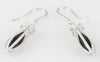 Pendientes en oro blanco 18k con brillantes y Ónix - Mayka Jewels
