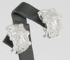 Pendientes en oro blanco 18k y 2.55ct brillantes - Mayka Jewels