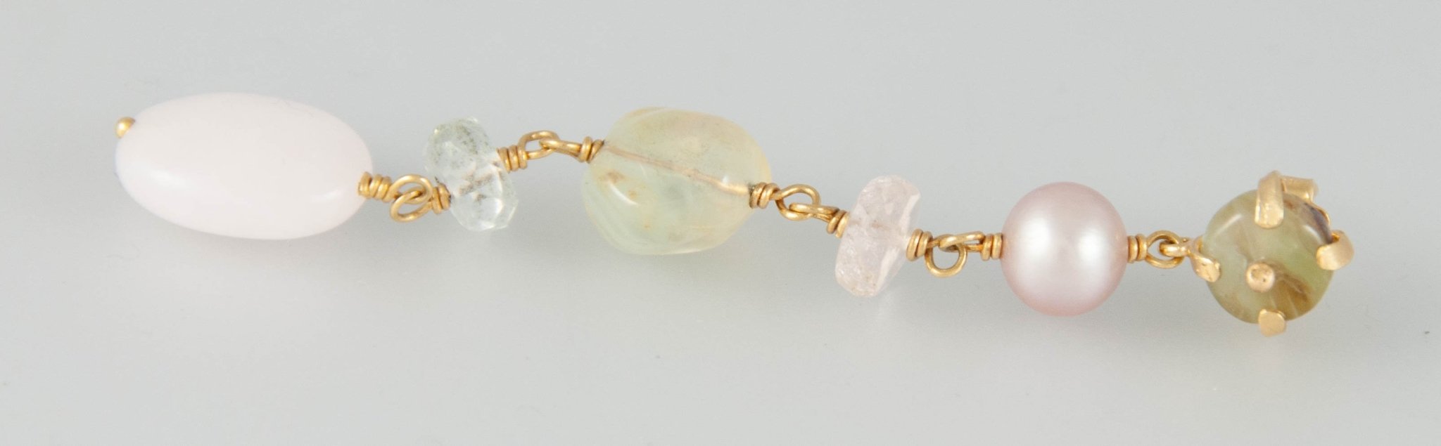 Pendientes Tous en oro 18k con perlas y cuarzos - Mayka Jewels