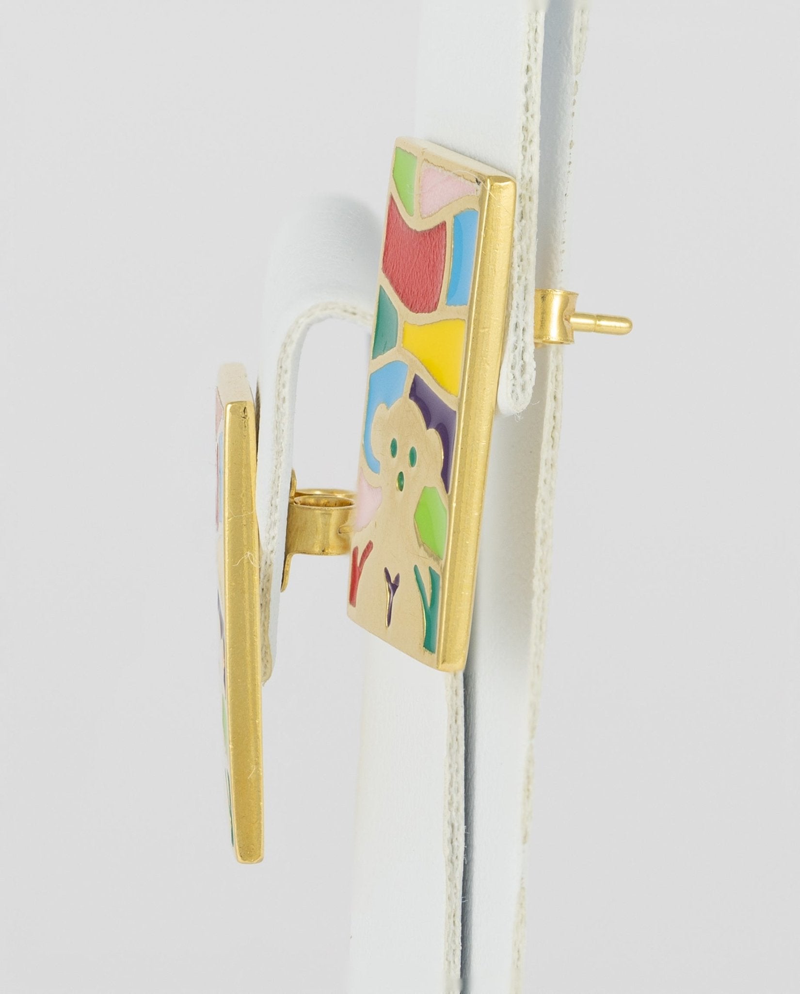 Pendientes Tous en oro amarillo 18k - Mayka Jewels