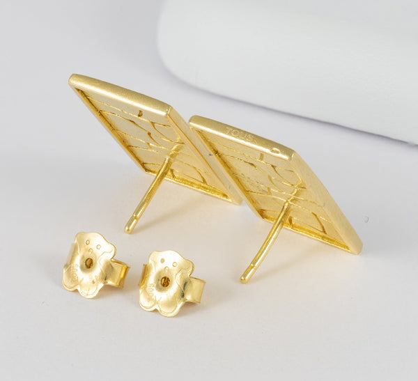 Pendientes Tous en oro amarillo 18k - Mayka Jewels