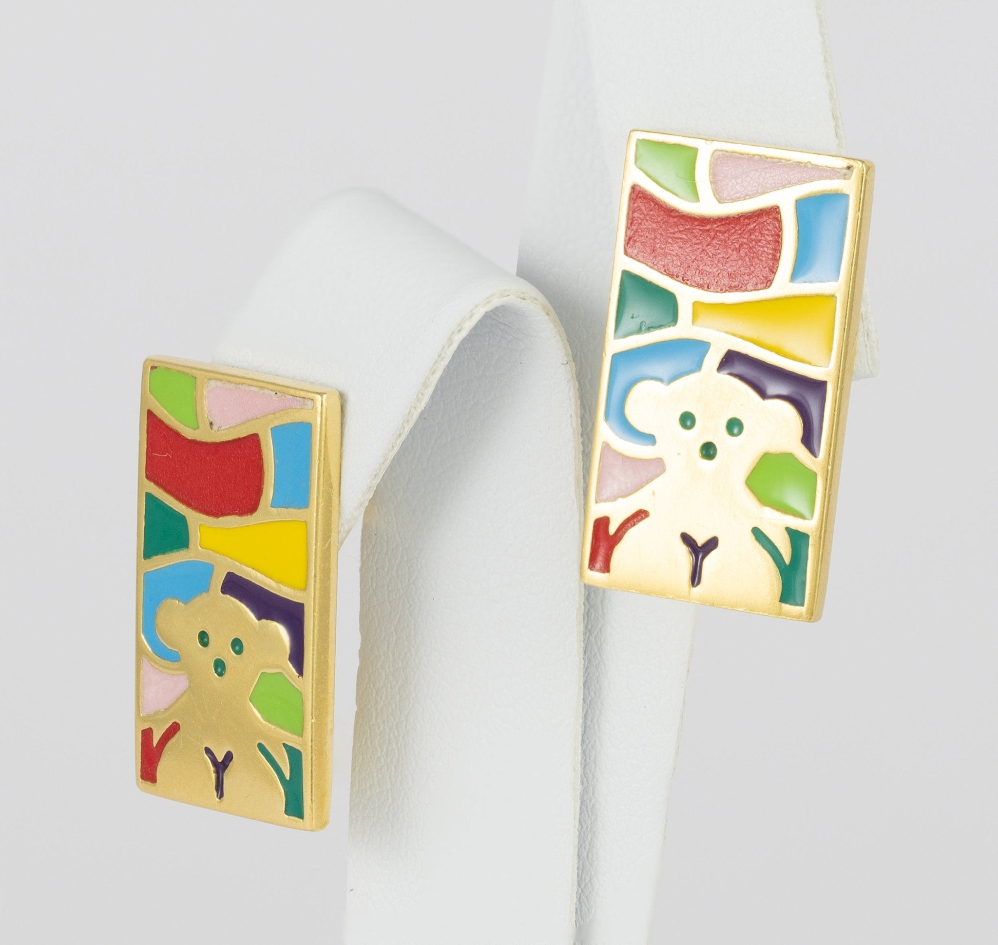 Pendientes Tous en oro amarillo 18k - Mayka Jewels