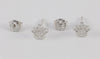 Pendientes Tous en oro blanco 18k y brillantes - Mayka Jewels