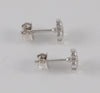 Pendientes Tous en oro blanco 18k y brillantes - Mayka Jewels