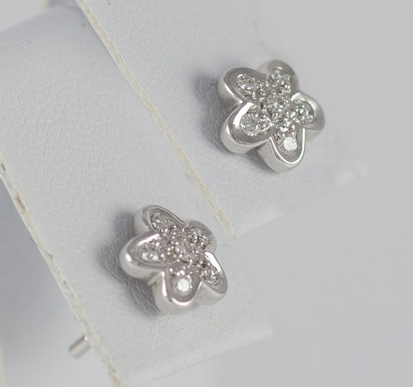 Pendientes Tous en oro blanco 18k y brillantes - Mayka Jewels