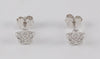Pendientes Tous en oro blanco 18k y brillantes - Mayka Jewels