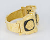 Pulsera brazalete en oro amarillo 18k y ónix - Mayka Jewels