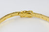 Pulsera de oro amarillo 18k con brillantes y zafiros - Mayka Jewels