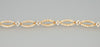 Pulsera en oro 18k con brillantes - Mayka Jewels