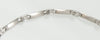 Pulsera en oro blanco 18k con brillantes - Mayka Jewels