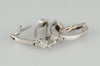 Pulsera en oro blanco 18k con brillantes - Mayka Jewels