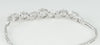 Pulsera en oro blanco 18k y 1.24ct brillantes - Mayka Jewels