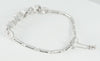 Pulsera en oro blanco 18k y 1.24ct brillantes - Mayka Jewels