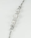 Pulsera en oro blanco 18k y 1.24ct brillantes - Mayka Jewels