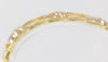 Pulsera Graziella de oro amarillo y rosa 18k con elefantes - Mayka Jewels