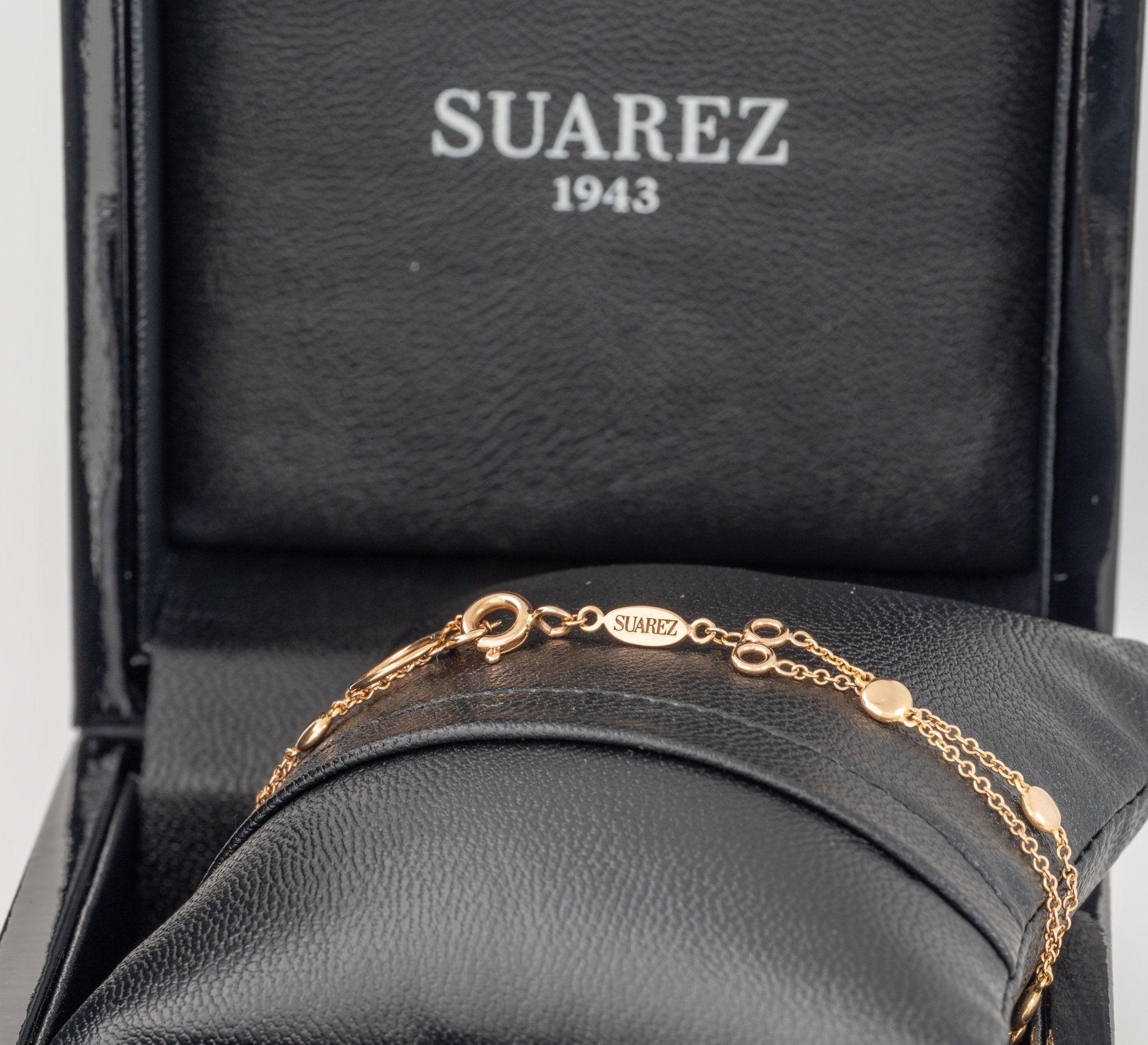 Pulsera Suarez de oro rosa 18k - Mayka Jewels