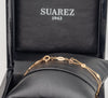 Pulsera Suarez de oro rosa 18k - Mayka Jewels