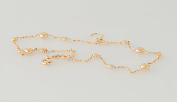 Pulsera Suarez de oro rosa 18k - Mayka Jewels