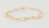 Pulsera Suarez de oro rosa 18k - Mayka Jewels