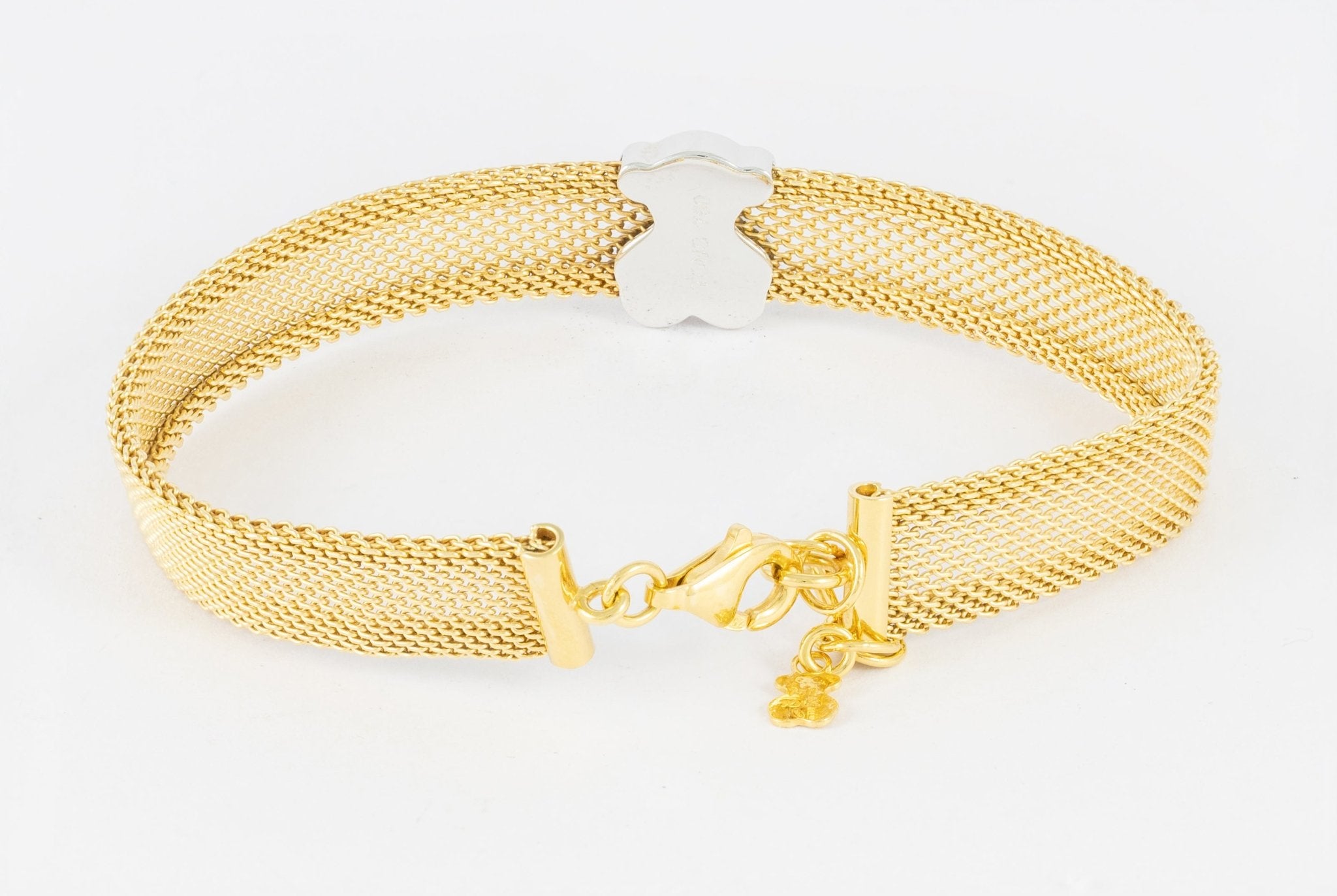 Pulsera Tous en oro amarillo 18k con diamantes - Mayka Jewels