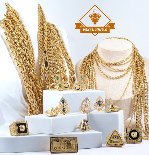 Oro Nuevo 18k 750 | Mayka Jewels