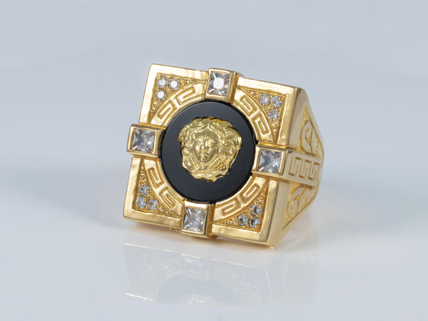 Anillo de oro amarillo 18k